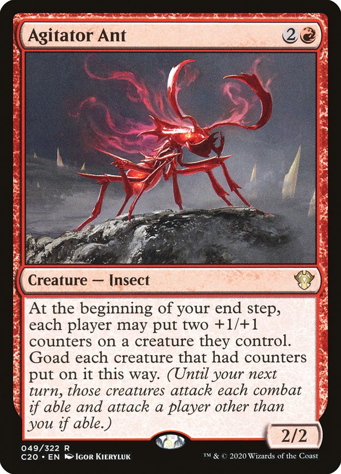 Agitator Ant [Commander 2020] | Exor Games Summserside