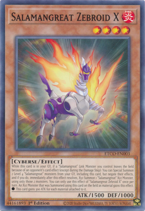 Salamangreat Zebroid X [ETCO-EN003] Common | Exor Games Summserside