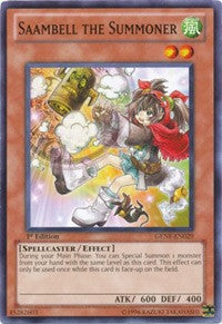 Saambell the Summoner [GENF-EN029] Common | Exor Games Summserside