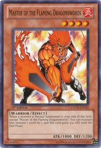 Master of the Flaming Dragonswords [GENF-EN032] Common | Exor Games Summserside