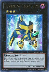 Number 34: Terror-Byte [GENF-EN041] Ultra Rare | Exor Games Summserside