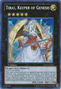 Tiras, Keeper of Genesis [GENF-EN044] Secret Rare | Exor Games Summserside