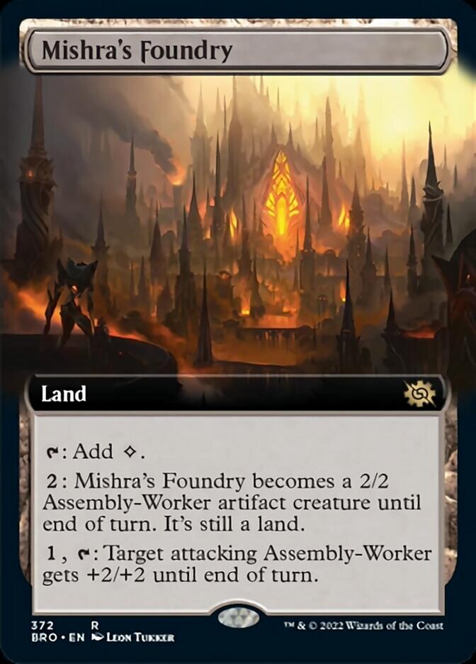 Mishra's Foundry (Extended Art) [The Brothers' War] | Exor Games Summserside