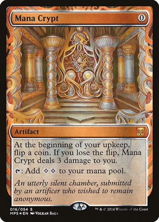 Mana Crypt [Kaladesh Inventions] | Exor Games Summserside