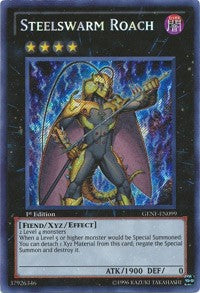 Steelswarm Roach [GENF-EN099] Secret Rare | Exor Games Summserside