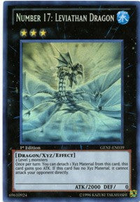 Number 17: Leviathan Dragon [GENF-EN039] Ghost Rare | Exor Games Summserside