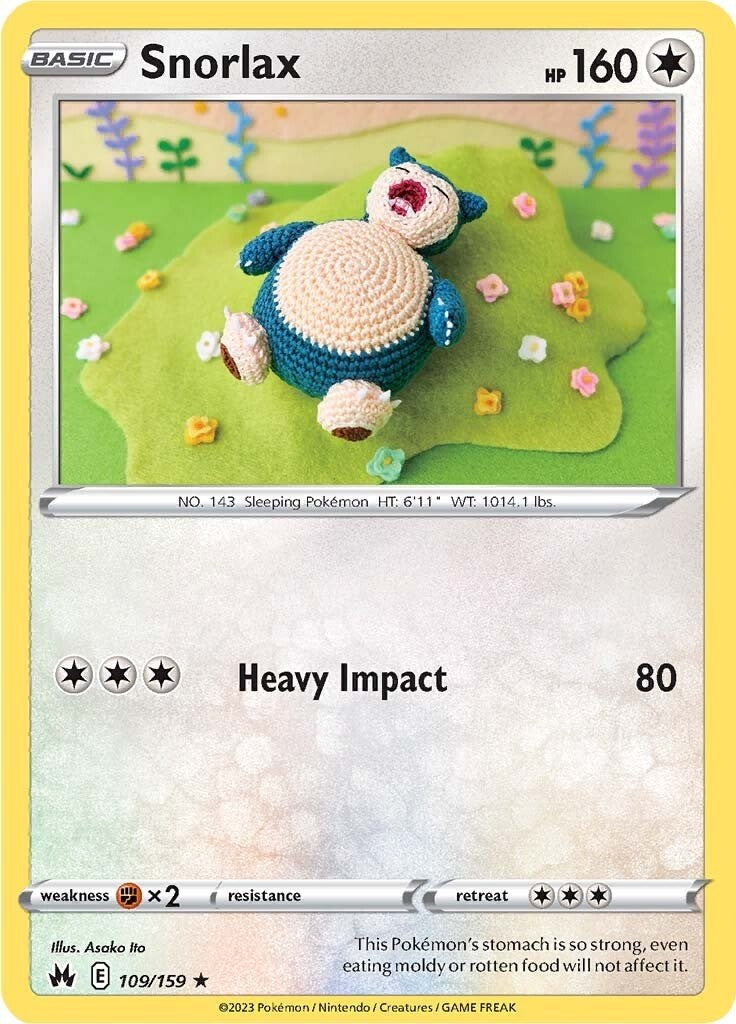 Snorlax (109/159) [Sword & Shield: Crown Zenith] | Exor Games Summserside