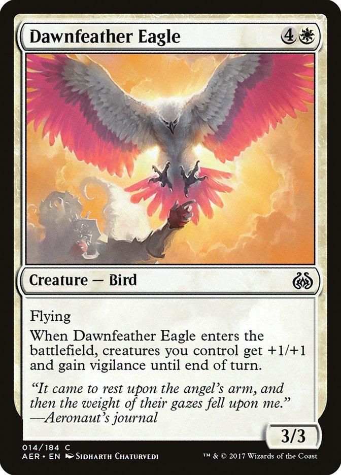 Dawnfeather Eagle [Aether Revolt] | Exor Games Summserside