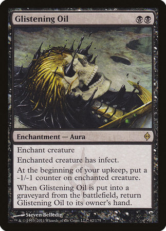 Glistening Oil [New Phyrexia] | Exor Games Summserside