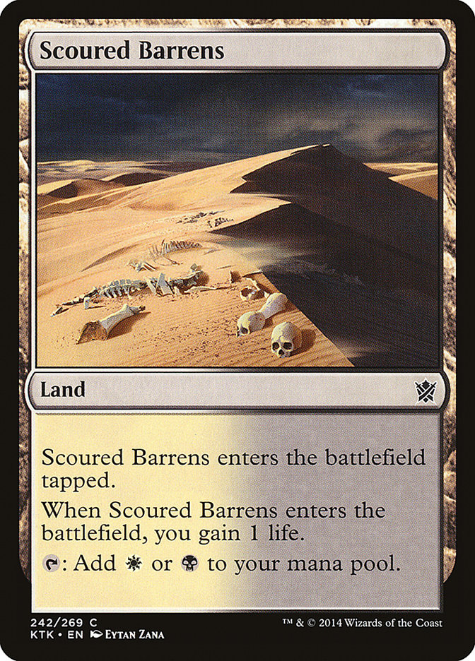 Scoured Barrens [Khans of Tarkir] | Exor Games Summserside