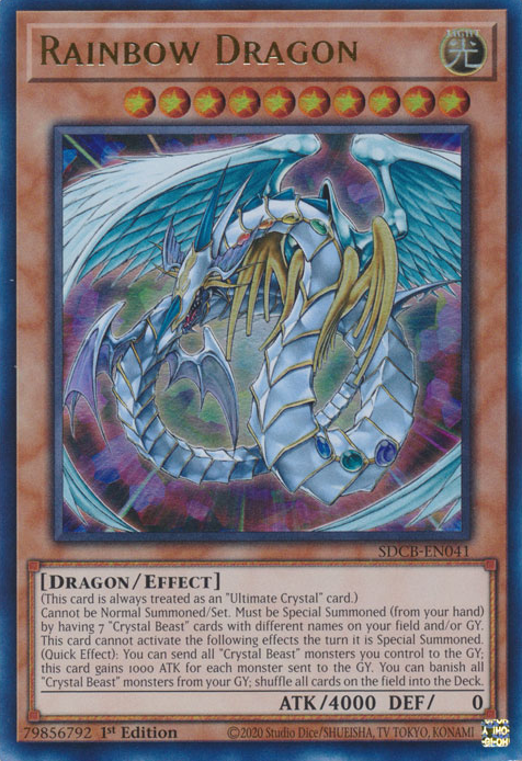 Rainbow Dragon [SDCB-EN041] Ultra Rare | Exor Games Summserside