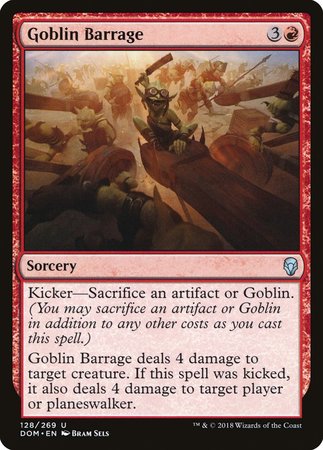 Goblin Barrage [Dominaria] | Exor Games Summserside