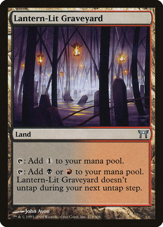 Lantern-Lit Graveyard [Champions of Kamigawa] | Exor Games Summserside