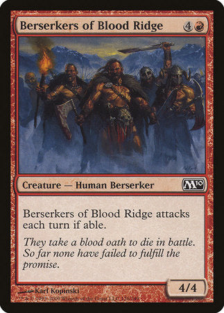 Berserkers of Blood Ridge [Magic 2010] | Exor Games Summserside