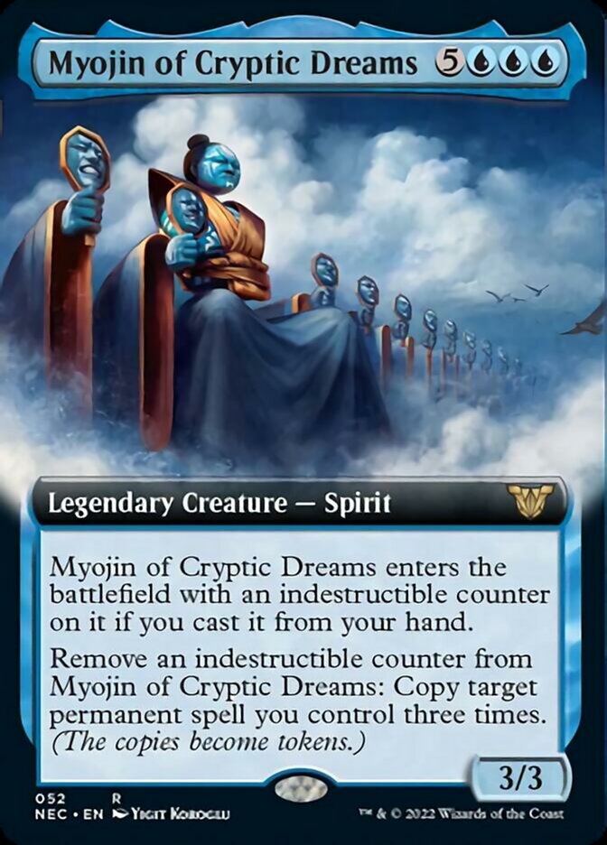 Myojin of Cryptic Dreams (Extended) [Kamigawa: Neon Dynasty Commander] | Exor Games Summserside