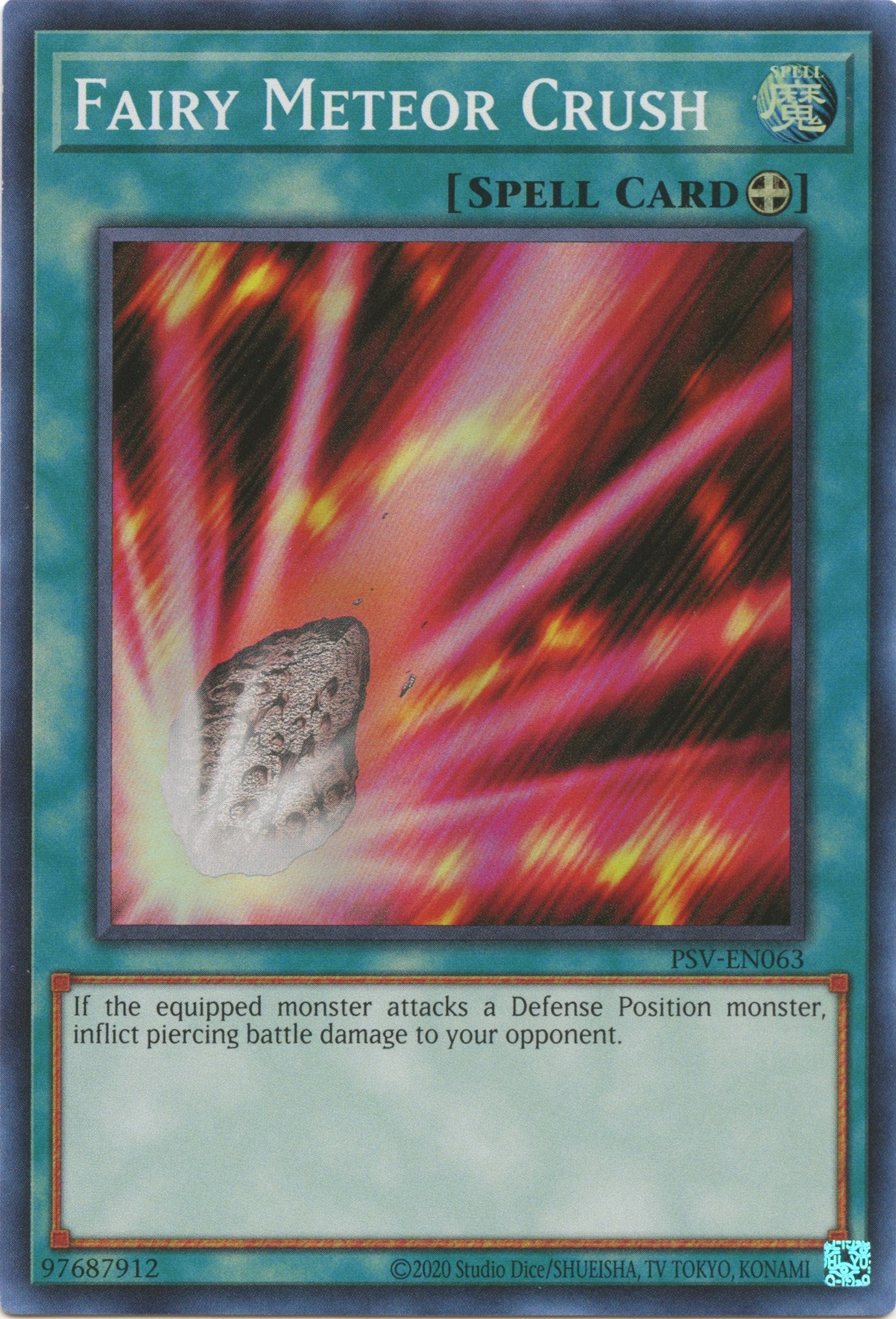 Fairy Meteor Crush (25th Anniversary) [PSV-EN063] Super Rare | Exor Games Summserside