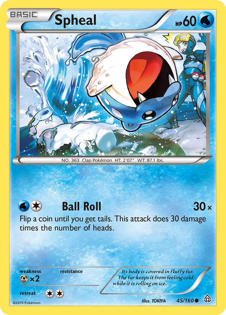 Spheal (45/160) [XY: Primal Clash] | Exor Games Summserside