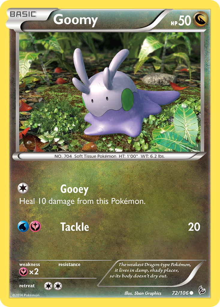 Goomy (72/106) [XY: Flashfire] | Exor Games Summserside