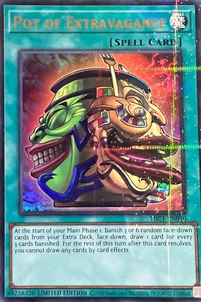 Pot of Extravagance [TBC1-EN010] Ultra Rare | Exor Games Summserside