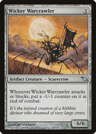 Wicker Warcrawler [Shadowmoor] | Exor Games Summserside