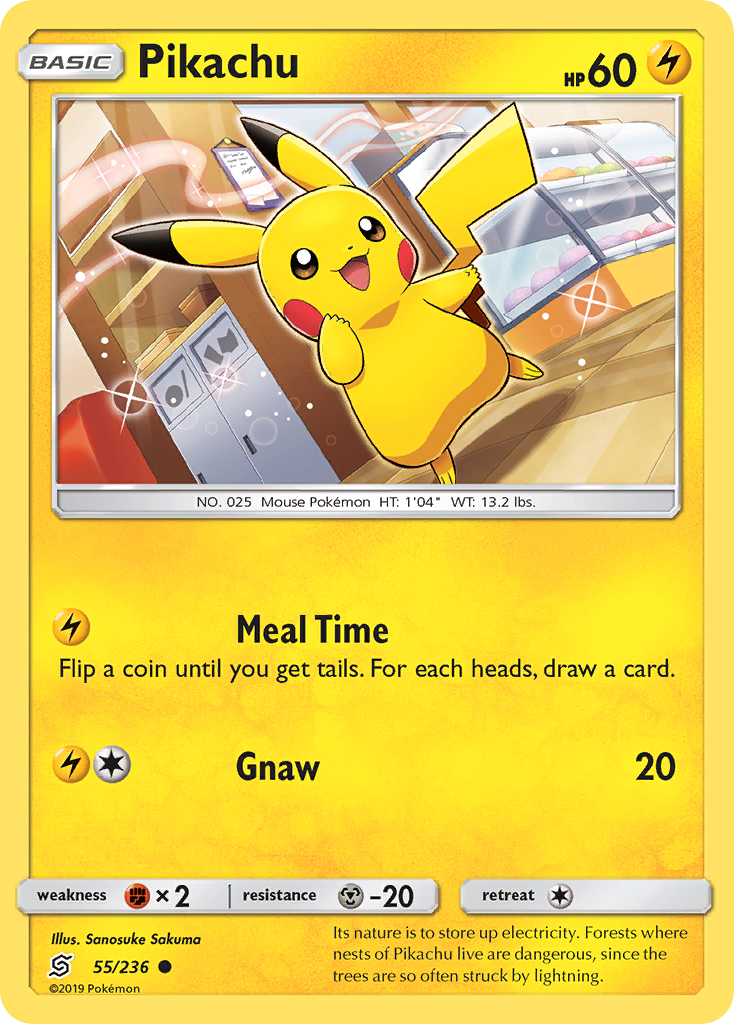 Pikachu (55/236) [Sun & Moon: Unified Minds] | Exor Games Summserside