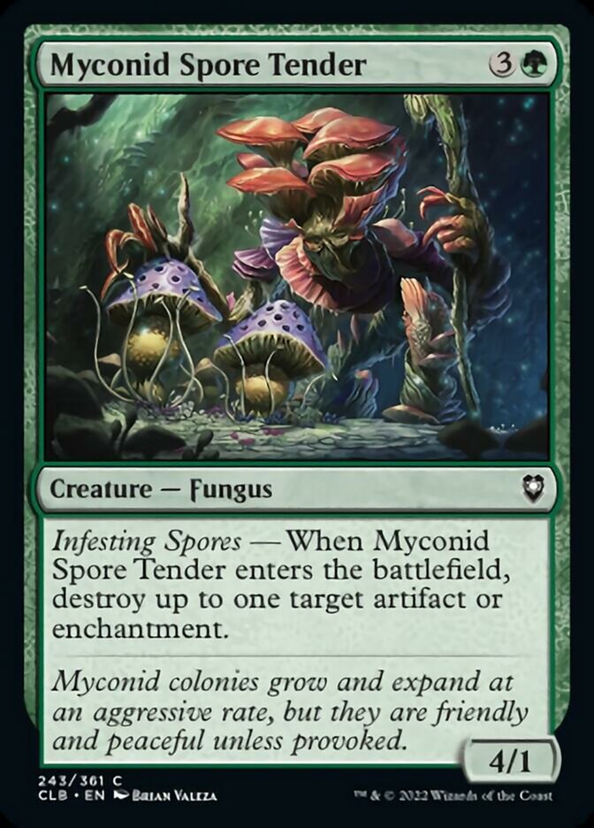 Myconid Spore Tender [Commander Legends: Battle for Baldur's Gate] | Exor Games Summserside