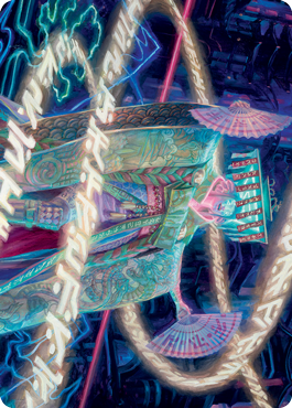 Satsuki, the Living Lore Art Card [Kamigawa: Neon Dynasty Art Series] | Exor Games Summserside