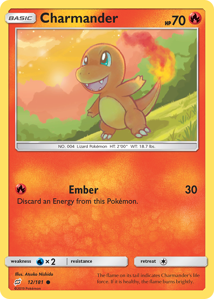 Charmander (12/181) [Sun & Moon: Team Up] | Exor Games Summserside