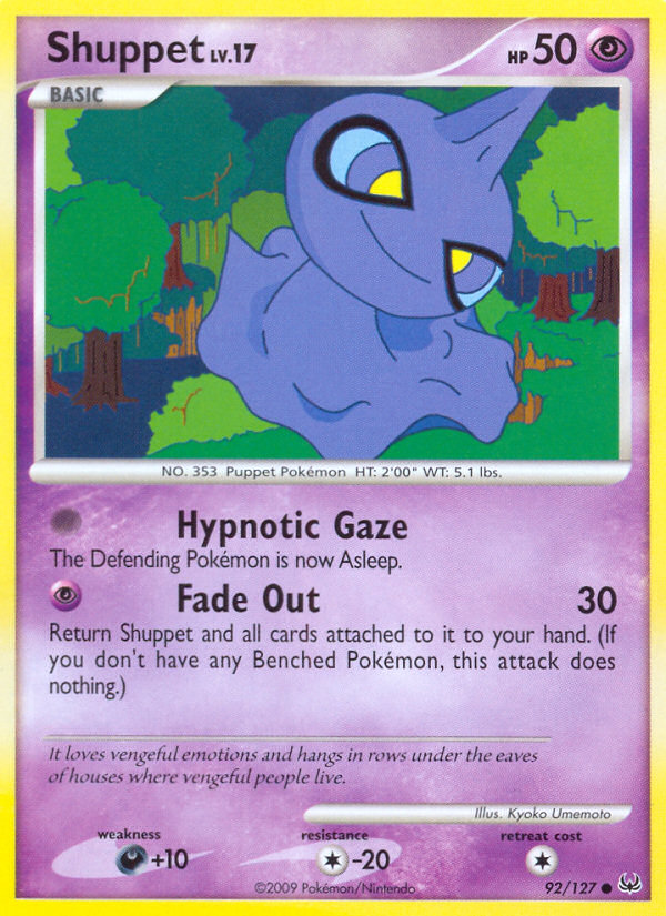 Shuppet (92/127) [Platinum: Base Set] | Exor Games Summserside