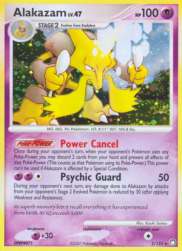 Alakazam (2/123) [Diamond & Pearl: Mysterious Treasures] | Exor Games Summserside