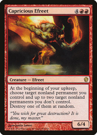 Capricious Efreet [Commander 2013] | Exor Games Summserside