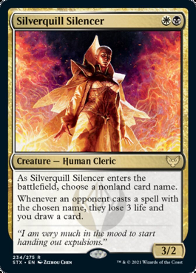 Silverquill Silencer [Strixhaven: School of Mages] | Exor Games Summserside