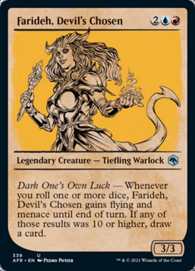 Farideh, Devil's Chosen (Showcase) [Dungeons & Dragons: Adventures in the Forgotten Realms] | Exor Games Summserside