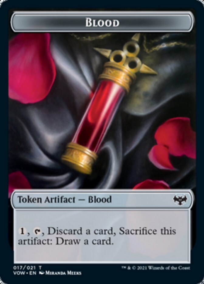 Blood Token [Innistrad: Crimson Vow Tokens] | Exor Games Summserside