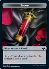 Blood // Slug Double-sided Token [Innistrad: Crimson Vow Tokens] | Exor Games Summserside