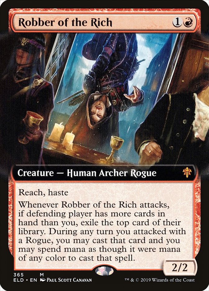 Robber of the Rich (Extended Art) [Throne of Eldraine] | Exor Games Summserside