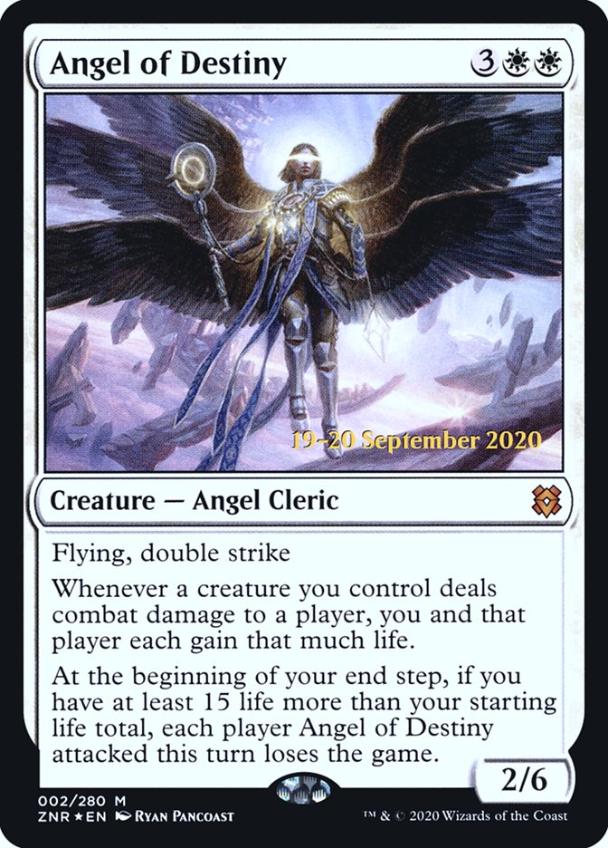 Angel of Destiny  [Zendikar Rising Prerelease Promos] | Exor Games Summserside