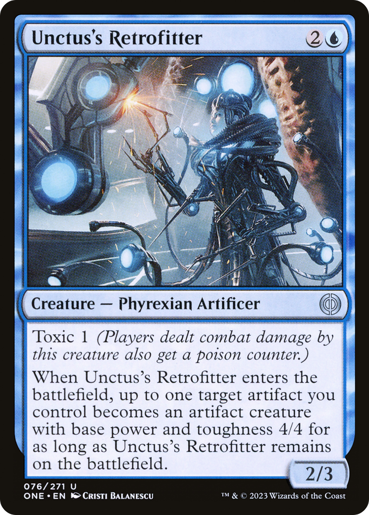 Unctus's Retrofitter [Phyrexia: All Will Be One] | Exor Games Summserside