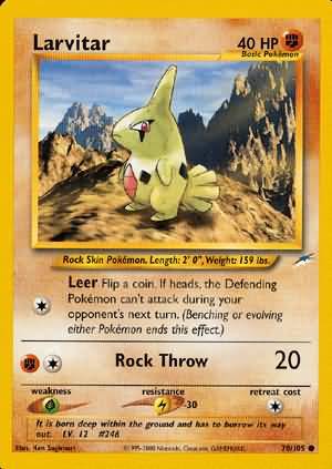 Larvitar (70/105) [Neo Destiny Unlimited] | Exor Games Summserside