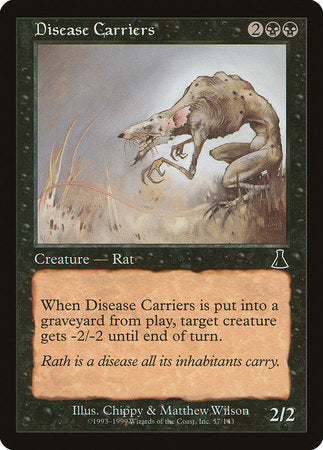 Disease Carriers [Urza's Destiny] | Exor Games Summserside