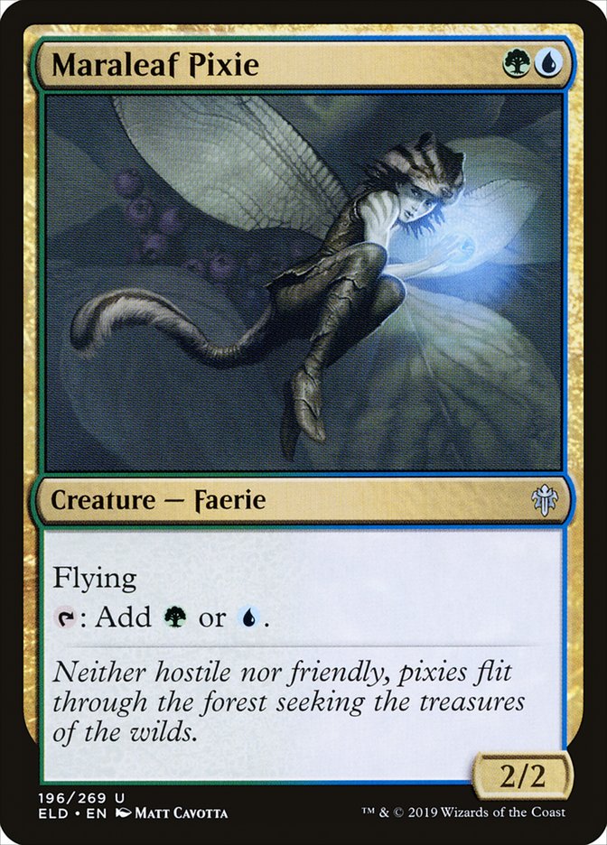 Maraleaf Pixie [Throne of Eldraine] | Exor Games Summserside