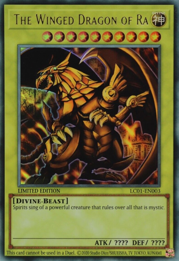 The Winged Dragon of Ra (25th Anniversary) [LC01-EN003] Ultra Rare | Exor Games Summserside