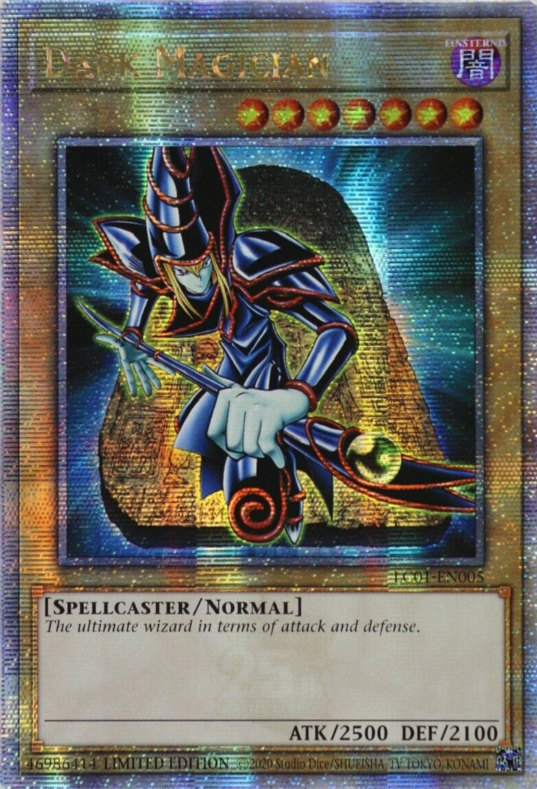 Dark Magician (25th Anniversary) [LC01-EN005] Quarter Century Secret Rare | Exor Games Summserside