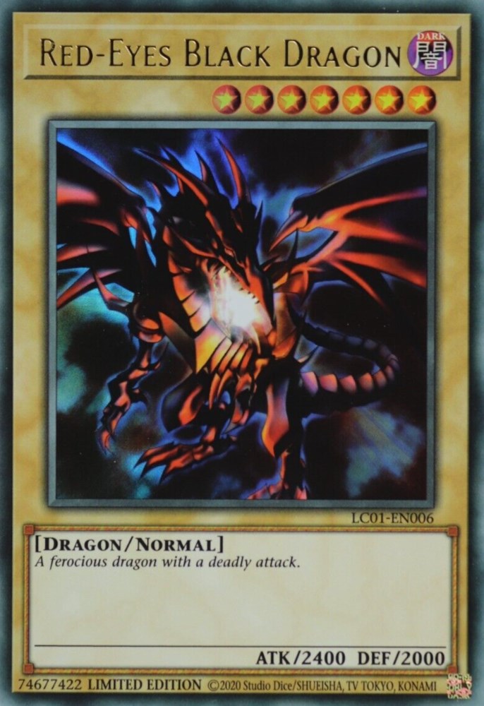 Red-Eyes Black Dragon (25th Anniversary) [LC01-EN006] Ultra Rare | Exor Games Summserside