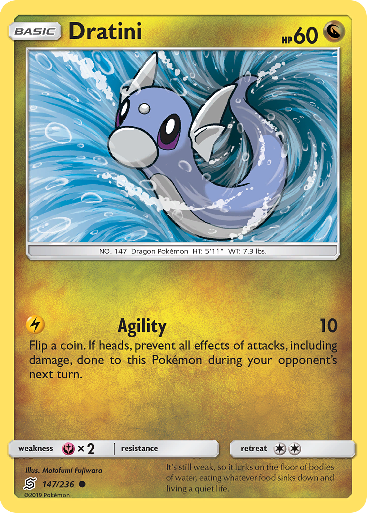 Dratini (147/236) [Sun & Moon: Unified Minds] | Exor Games Summserside