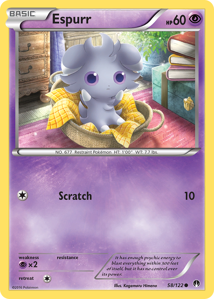 Espurr (58/122) [XY: BREAKpoint] | Exor Games Summserside