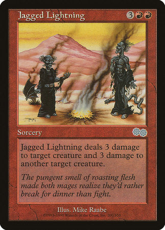 Jagged Lightning [Urza's Saga] | Exor Games Summserside