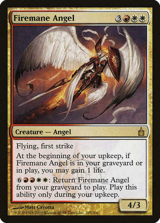 Firemane Angel [Ravnica: City of Guilds] | Exor Games Summserside
