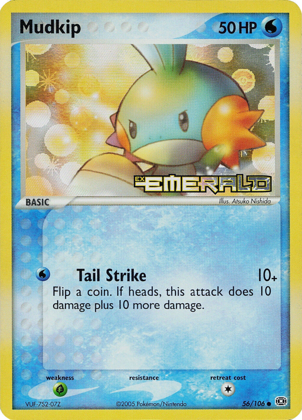 Mudkip (56/106) (Stamped) [EX: Emerald] | Exor Games Summserside