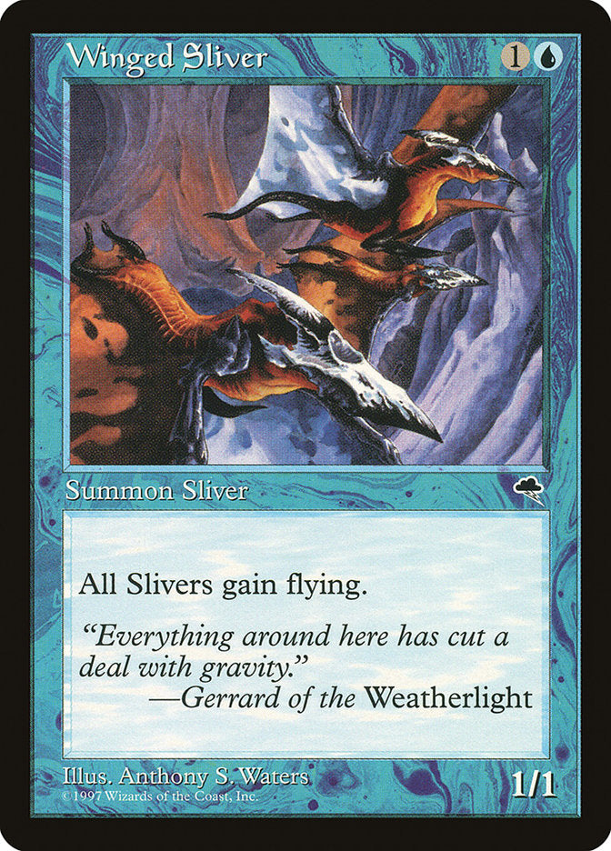 Winged Sliver [Tempest] | Exor Games Summserside